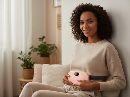 ThermaEase Rechargeable Heat & Vibration Pad for Period Pain Relief